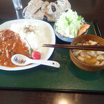 とんかつとハンバーグ はらから亭 - トマトカレー