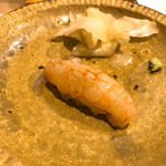 うを徳 - ボタン海老にぎり（男性版）