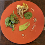 レストラン オネット - 選べる本日の前菜〜
      真イカのフリット♬︎