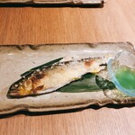 栞 - 鮎の塩焼き