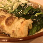 そばの神田 東一屋 - 先端に着目する。