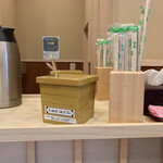 そばの神田 東一屋 - コンディメンツ。