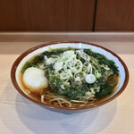 そばの神田 東一屋 - アサソバビンボー！　
      朝そば＋春菊天！　