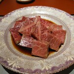 銀座焼肉 Salon de AgingBeef - ミルフィーユステーキ