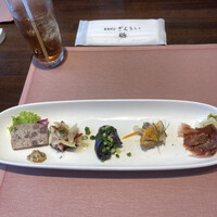 厳選洋食さくらい - 小さな前菜5種盛り