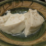 寿し 太一 - お通し　豆腐