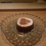 肉屋 田中 - 無花果、じゅんさい