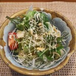 玄海鮨 - サラダからして  キレイです