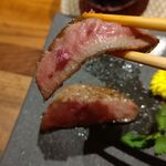 和牛 まつした - 追加単品 吟選ｽﾃｰｷ３種盛 135ｇ 8,000円税込 2020年07月