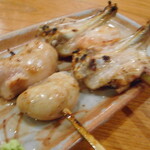 とり喜 - ホルモン、手羽