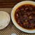 中国酒家　菜都 - 料理写真:激辛麻婆豆腐ランチのごはんと麻婆豆腐