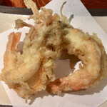 めしの助 - よしえび天