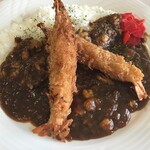 Kafekenta - エビフライシーフードカレー（サラダ・コーヒー付き）　1000円