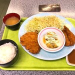 Tonkatsu Taishou - 三品ランチ　８００円