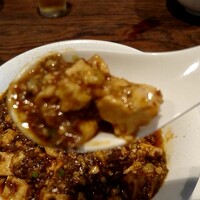 開化亭 - 麻婆アップ