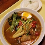 カレーストア 万屋マイキー - スペシャルコンビ(海老+ベジ) 1350円