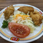 餃子の王将 - 唐揚げハーフサイズ