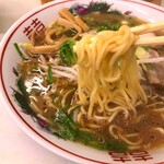 御食事処 だるま - 中華そば　６５０円