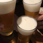 樋川 - 先ずはビールで