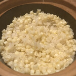 樋川 - ホワイトコーンご飯