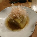 酒呑蕎食〆タグル - 野菜3種盛り：茄子の揚げびたし