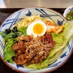 Marugame Seimen - 辛々牛焼肉冷麺うどん並　720円