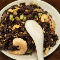 三和楼 - 2020/7/18 黒米炒飯 三和楼 - 2020/7/18 黒米炒飯