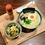 ASOBI Bar - アベックラーメン定食／650円