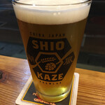 潮風ブルースタンド - ビールラージ（900円）