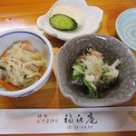 福喜庵 - 定食につく小鉢