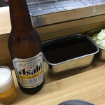 Tenshichi - 大瓶ビール600円