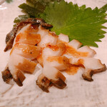 鉄板 かや乃 - アワビは、柔らかくて美味しかった