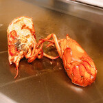 鉄板 かや乃 - オマール海老