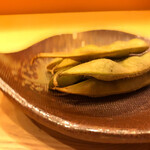 鮨駒 - 枝豆スモーク