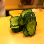 鮨駒 - 胡瓜南蛮漬