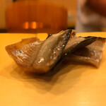 鮨駒 - 鮎の風干し炙り