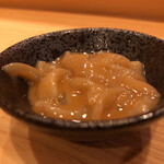 鮨駒 - 烏賊の醤油漬