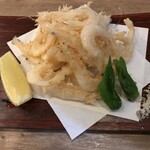 二笑庵 - 白海老の唐揚げ