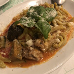 ア フェネステッラ - 手打ちうどんのようなシャラティエッリ、麺もソースも美味い！