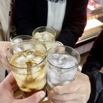 肉のまえかわ - 知らないお客さんと^ ^