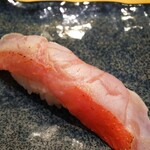 築地寿司清 - 金目鯛の炙り