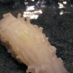 築地寿司清 - いかを塩で