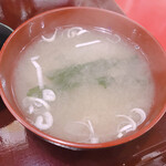 大栄 - 定食のお味噌汁