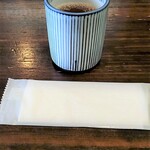 Gyo san tei - お茶とおしぼり