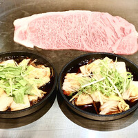 鉄板焼き 華粋 - すき焼き