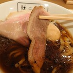 麺に光を - 鴨ロース肉のチャーシュー