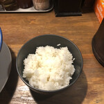 麺処 鳴声 - ライス100円