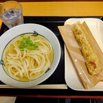 讃岐うどん めりけんや - かけ、ちく天