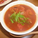 デリシャストマトファームカフェ - トマトスープ400円