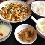 広東飯店　美香園 - 日替りランチ（６８０円）麻婆豆腐